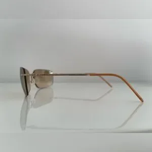 Ralph Lauren Gold Rimless Rectangular Sunglasses Ralph Lauren | Accessories | Ralph Lauren Gold Rimless  main image 3